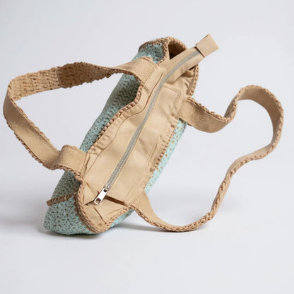 Handmade Crochet Tote Bag – Boho Cotton Yarn Shoulder Bag for Women - Twist & Tassel